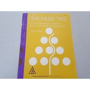 Vintage 1973 Frances Clark The Music Tree A Plan For Musical Growth Piano Book